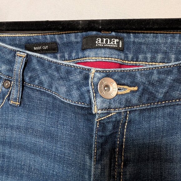 A New Approach A.N.A Women's Medium Wash Bootcut Jeans Stretch Classic Size 31 - Picture 3 of 9